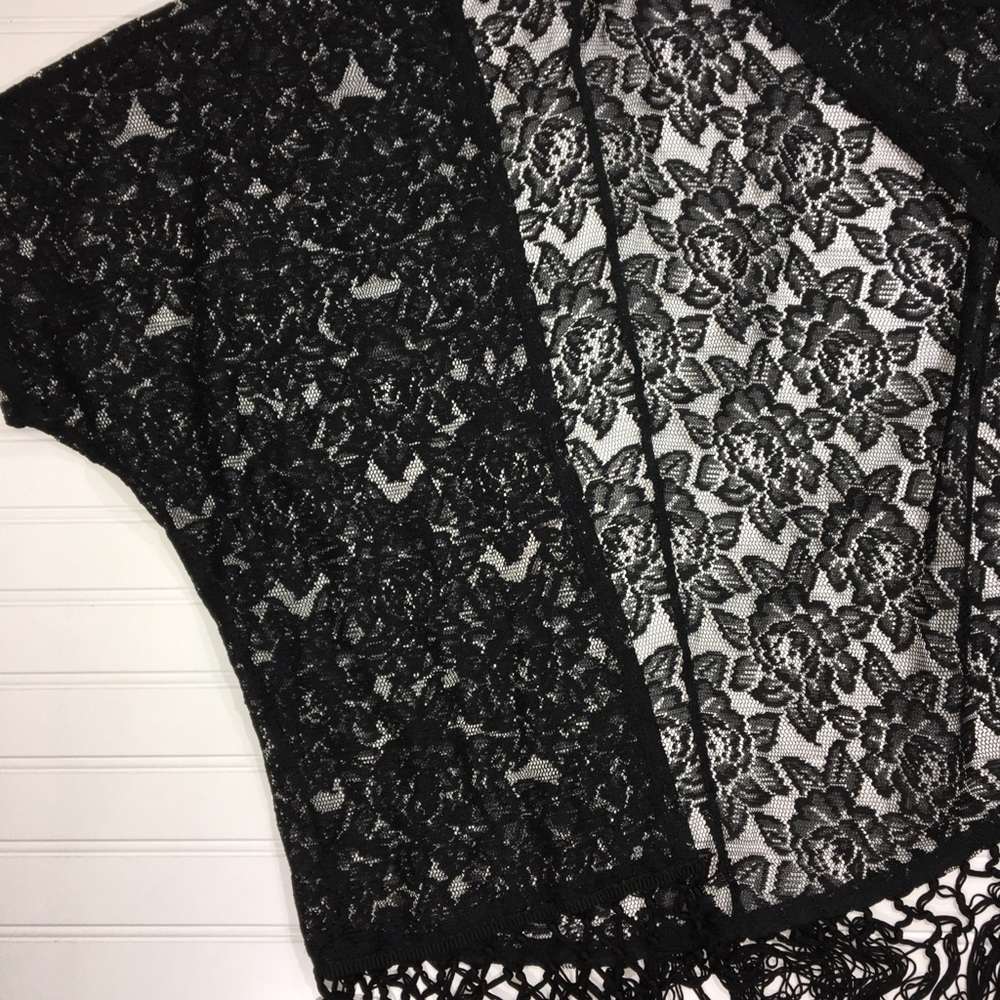 Lace Overlay.